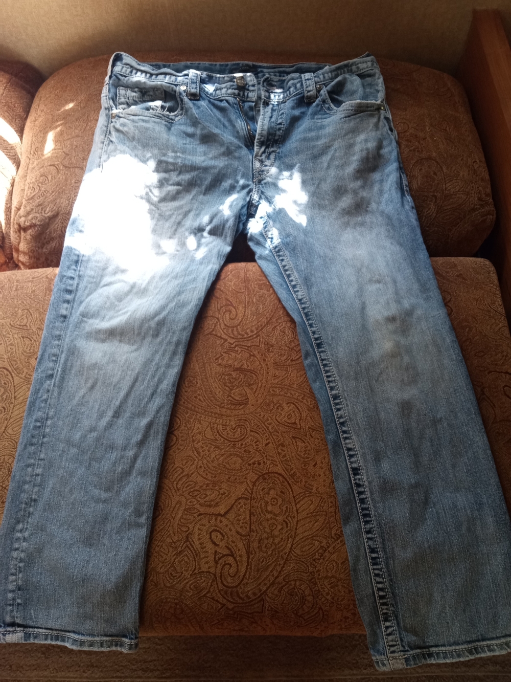 Silver Jeans light blue Relaxed leg denim